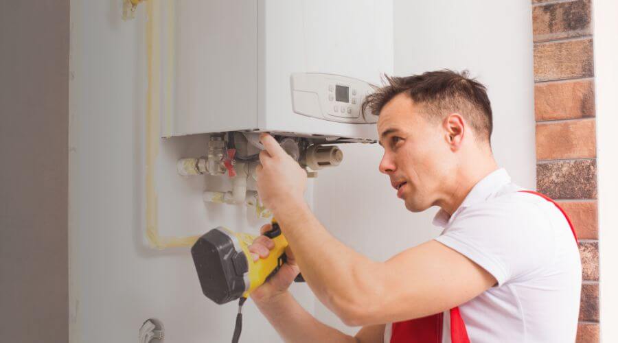 Local tankless water heater installation in Morral, OH